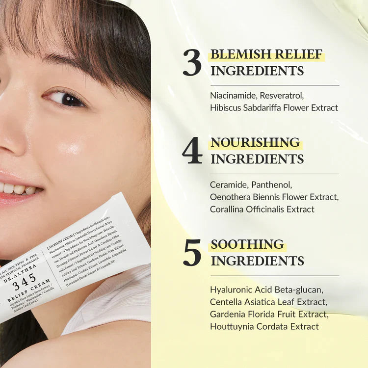345 Relief Cream – Calm, Nourish & Restore
