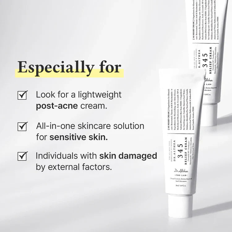 345 Relief Cream – Calm, Nourish & Restore