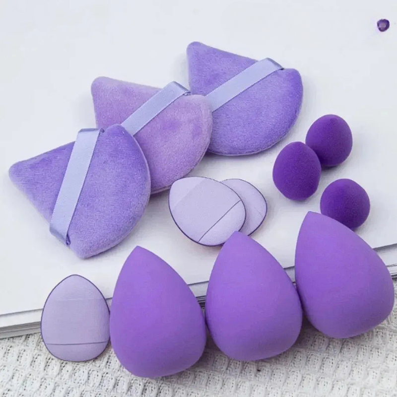 Purple Makeup Puff Collection