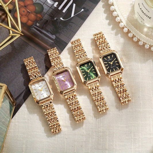 LuxeLine Gold Watch