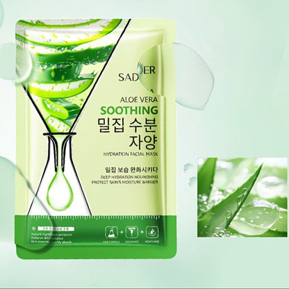 AloeSilk Facial Mask – 10 Pack by SADOER