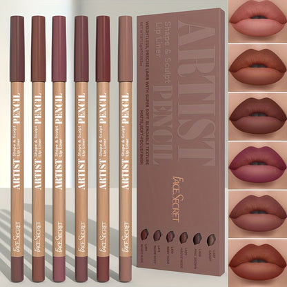 VelvetLuxe Matte Lip Pens – 6 Shades
