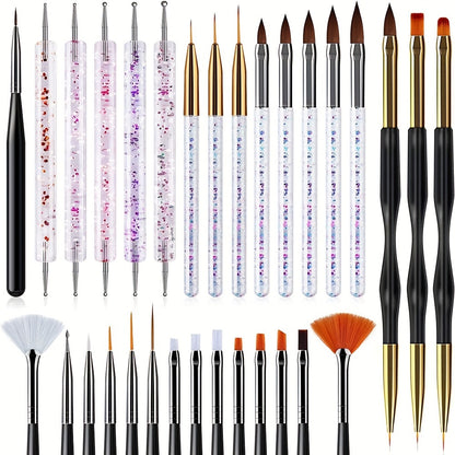 EastNails 31-Piece Art Brush Set