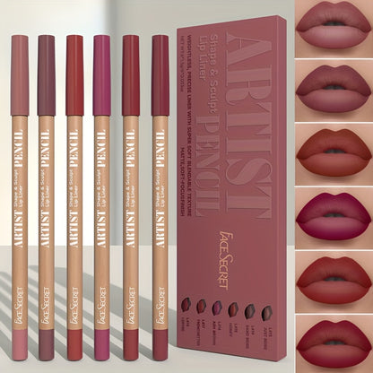 VelvetLuxe Matte Lip Pens – 6 Shades
