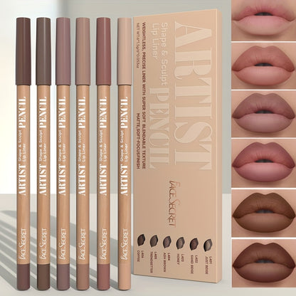 VelvetLuxe Matte Lip Pens – 6 Shades