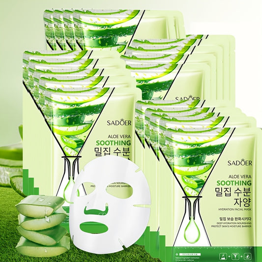 AloeSilk Facial Mask – 10 Pack by SADOER