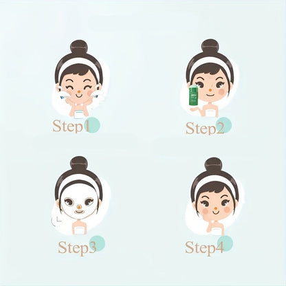 GreenGlow Face Mask Set – 2 or 4 pcs